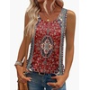 Zeagoo Womens Tank Tops Sleeveless Pleated Crew Neck Summer Tunic Tops Dressy Loose Fit Business Casual Blouses 2026(Mz870)
