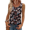 Zeagoo Womens Tank Tops Sleeveless Pleated Crew Neck Summer Tunic Tops Dressy Loose Fit Business Casual Blouses 2026(Sf245)