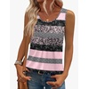 Zeagoo Womens Tank Tops Sleeveless Pleated Crew Neck Summer Tunic Tops Dressy Loose Fit Business Casual Blouses 2026(Tz245)