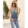 Zeagoo Womens Tank Tops Sleeveless Pleated Crew Neck Summer Tunic Tops Dressy Loose Fit Business Casual Blouses 2026(Wf71)