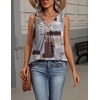 Zeagoo Womens Tank Tops Summer Sleeveless Tops V Neck Pleated Shirts(Jh609-mixed Color)