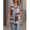 Zeagoo Womens Tank Tops Summer Sleeveless Tops V Neck Pleated Shirts(Jh609-mixed Color)