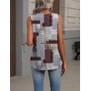 Zeagoo Womens Tank Tops Summer Sleeveless Tops V Neck Pleated Shirts(Jh609-mixed Color)