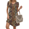 Boho Brown Print