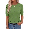 Polka Pots Green 271
