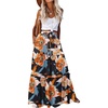Black-floral-printed
