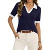 Navy White