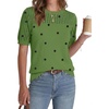 Green Polka Dots