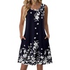 Navy Blue Floral