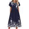 01-navy Blue Floral