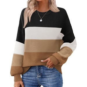 Zeagoo Sweaters for Women Cotton Loose Fit Chunky Knit Casual Fall Outfits(Tw638)