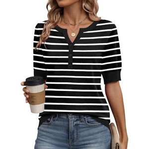 Zeagoo Women’s Short Sleeve Sweater 2026 Spring Summer Tops Clothes(Tw102)