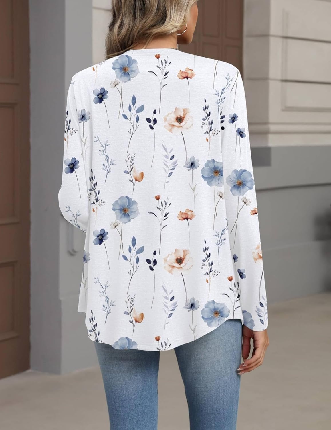 image:imageZeagoo Cardigan Sweaters for Women 2026 Loose Fit Lightweight Fall OutfitsBf290