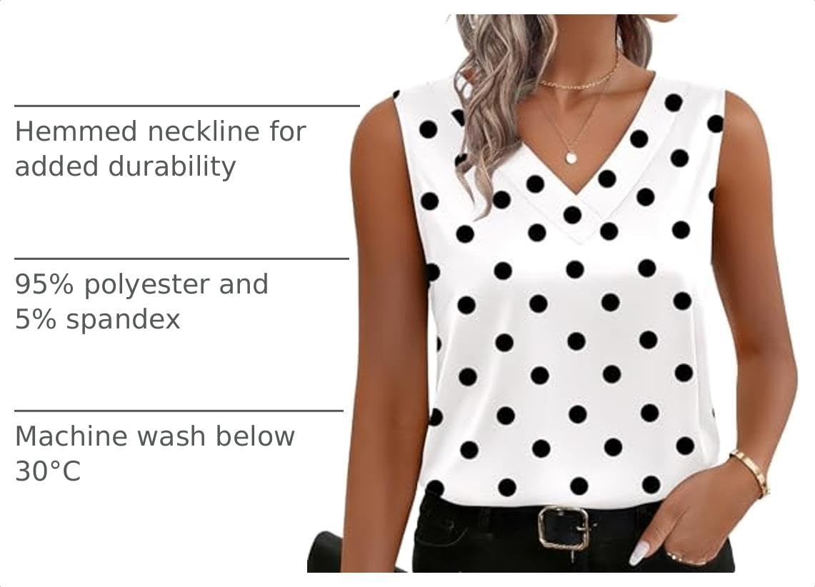 image:imageZeagoo Womens Silk Satin Tank Tops V Neck Camisoles Sleeveless BlousesPjh592