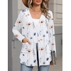Zeagoo Cardigan Sweaters for Women 2026 Loose Fit Lightweight Fall Outfits(Bf290)