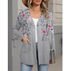 Zeagoo Cardigan Sweaters for Women 2026 Loose Fit Lightweight Fall Outfits(Hf36)