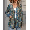 Zeagoo Cardigan Sweaters for Women 2026 Loose Fit Lightweight Fall Outfits(Mz779)