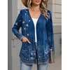 Zeagoo Cardigan Sweaters for Women 2026 Loose Fit Lightweight Fall Outfits(Mz845)