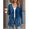 Zeagoo Cardigan Sweaters for Women 2026 Loose Fit Lightweight Fall Outfits(Mz845)