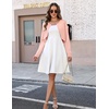 Zeagoo Cropped Cardigan Sweaters for Women Long Sleeve Shrug for Dresses(Peach)