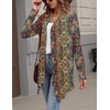 Zeagoo Lightweight Cardigan for Women Long Sleeve Open Front Cardigans(A Multicolor-mz721)