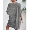 Zeagoo Lightweight Summer Crochet Cardigan for Women(Dark Grey)