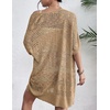 Zeagoo Lightweight Summer Crochet Cardigan for Women(Khaki)