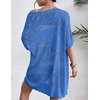Zeagoo Lightweight Summer Crochet Cardigan for Women(Royal Blue)