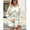 Zeagoo Satin Blouses for Women Silk Button Down Shirts Long Sleeve Tops(Silk Bloom Whisper)