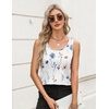 Zeagoo Silk Satin Tank Tops for Women Scoop Neck Sleeveless Camisole Tops(Bf112)