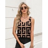Zeagoo Silk Satin Tank Tops for Women Scoop Neck Sleeveless Camisole Tops(Jh308)