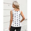 Zeagoo Silk Satin Tank Tops for Women Scoop Neck Sleeveless Camisole Tops(Jh599)