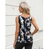 Zeagoo Silk Satin Tank Tops for Women Scoop Neck Sleeveless Camisole Tops(Zr220)