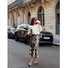 Zeagoo Skirts for Women High Waist Skirt Elegant Midi Skirt Satin(An256)