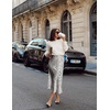 Zeagoo Skirts for Women High Waist Skirt Elegant Midi Skirt Satin(An445)