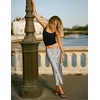 Zeagoo Skirts for Women High Waist Skirt Elegant Midi Skirt Satin(An445)