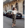 Zeagoo Skirts for Women High Waist Skirt Elegant Midi Skirt Satin(Sf209)