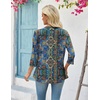 Zeagoo Women’s 2026 Summer 3/4 Sleeve Lightweight Cardigans Ruffles Coverup(Mz779)