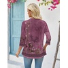 Zeagoo Women’s 2026 Summer 3/4 Sleeve Lightweight Cardigans Ruffles Coverup(Mz841)