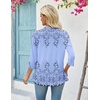 Zeagoo Women’s 2026 Summer 3/4 Sleeve Lightweight Cardigans Ruffles Coverup(Sf166)
