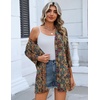 Zeagoo Women’s 3/4 Sleeve Lightweight Cardigan Casual Open Front Cardigans(A-mz721)