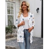 Zeagoo Women’s 3/4 Sleeve Lightweight Cardigan Casual Open Front Cardigans(Bf290)