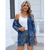 Zeagoo Women’s 3/4 Sleeve Lightweight Cardigan Casual Open Front Cardigans(Mz845)