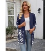 Zeagoo Women’s 3/4 Sleeve Lightweight Cardigan Casual Open Front Cardigans(Sf103)