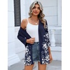 Zeagoo Women’s 3/4 Sleeve Lightweight Cardigan Casual Open Front Cardigans(Sf103)