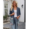 Zeagoo Women’s 3/4 Sleeve Lightweight Cardigan Casual Open Front Cardigans(Wf71)