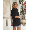 Zeagoo Women’s Short Sleeve Sweaters 2026 Summer Crochet Cropped Cardigan(Black)