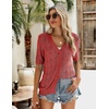 Zeagoo Women’s Short Sleeve Sweaters 2026 Summer Crochet Cropped Cardigan(Red)