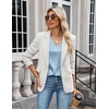 Zeagoo Women’s Silk Satin Camisole Tank Tops V Neck Blouses Work Shirts(Light Blue)