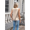 Zeagoo Women’s Silk Satin Camisole Tank Tops V Neck Blouses Work Shirts(Light Champagne)